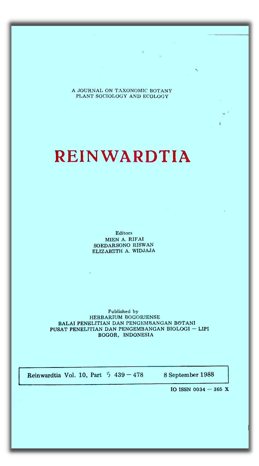 Cover Page