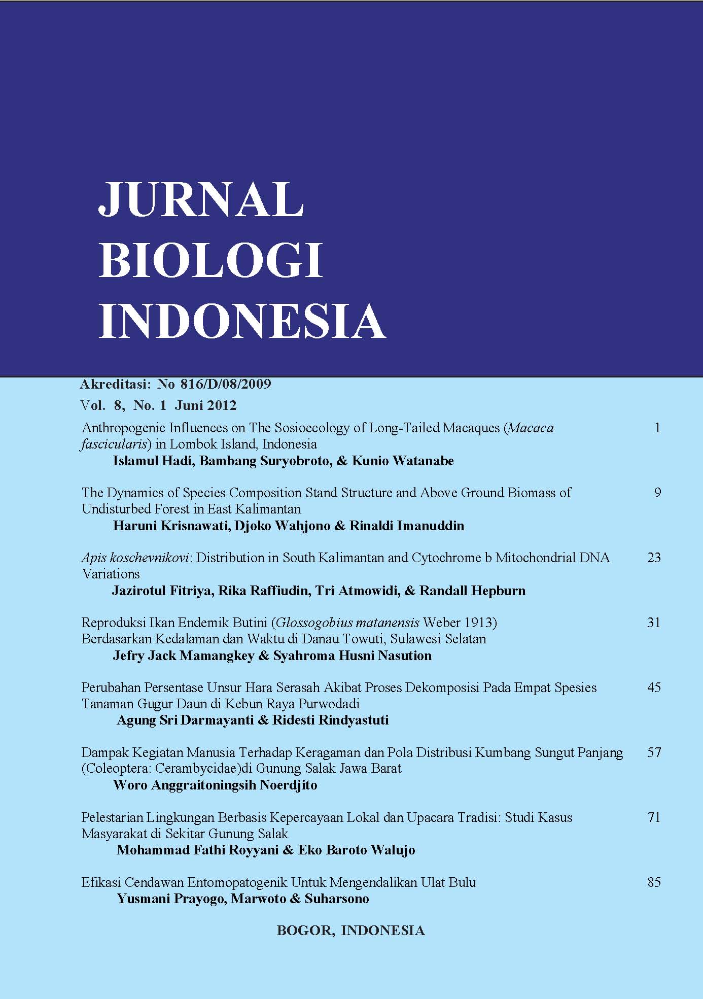 Cover Page