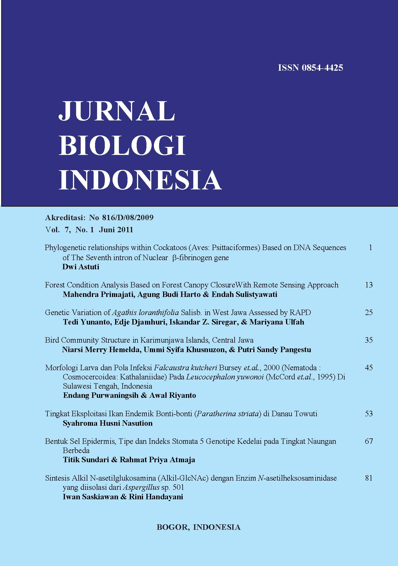 Cover Page